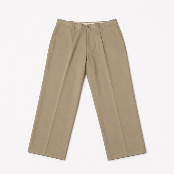 Kenneth Cole Reaction Other - Kenneth Cole Reaction Dress Pants Mens 36x29 Beige Flat Front Career